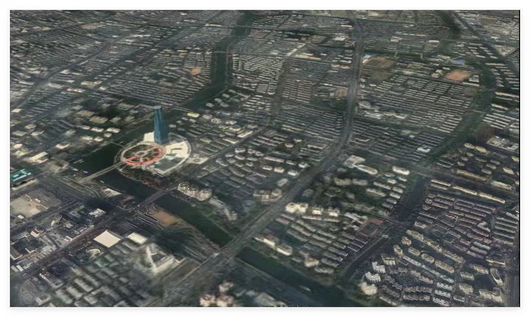 谷歌卫星地图截图